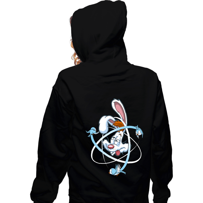 Daily_Deal_Shirts Zippered Hoodies, Unisex / Small / Black Cartoon Science