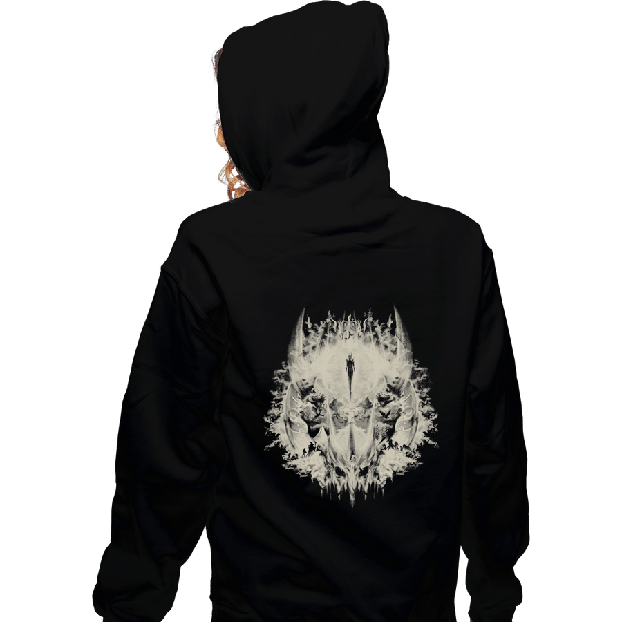 Shirts Zippered Hoodies, Unisex / Small / Black Dark Lord Sauron