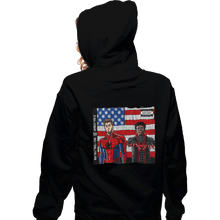 Load image into Gallery viewer, Shirts Zippered Hoodies, Unisex / Small / Black Spider-Verse
