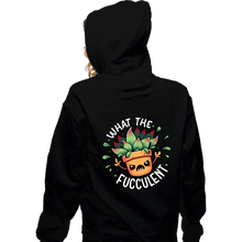 Load image into Gallery viewer, Daily_Deal_Shirts Zippered Hoodies, Unisex / Small / Black Raging Succulent
