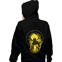 Load image into Gallery viewer, Shirts Zippered Hoodies, Unisex / Small / Black Meliodas
