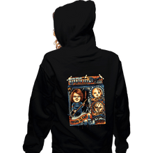 Load image into Gallery viewer, Shirts Zippered Hoodies, Unisex / Small / Black Friend Til The End Bobblehead
