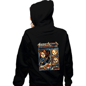 Shirts Zippered Hoodies, Unisex / Small / Black Friend Til The End Bobblehead