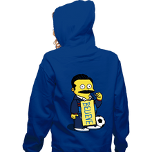 Load image into Gallery viewer, Daily_Deal_Shirts Zippered Hoodies, Unisex / Small / Royal Blue Lasso Special!
