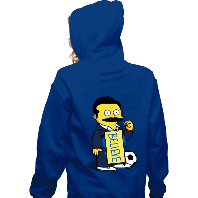 Daily_Deal_Shirts Zippered Hoodies, Unisex / Small / Royal Blue Lasso Special!