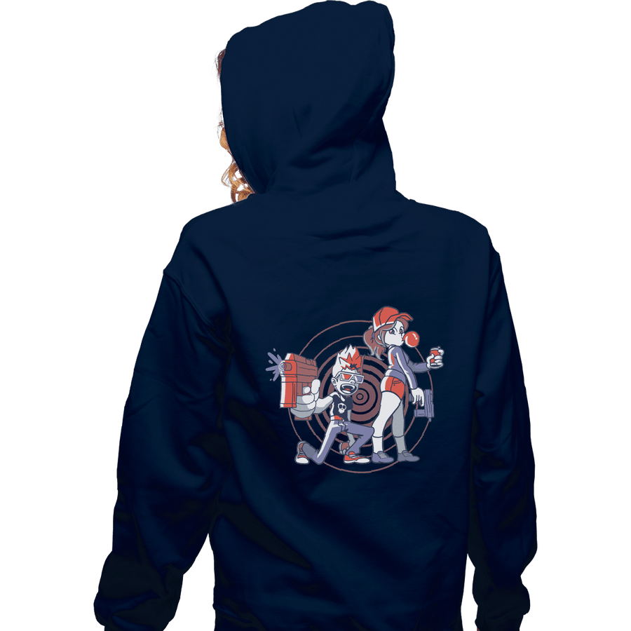 Shirts Zippered Hoodies, Unisex / Small / Navy Zombie Neighbors