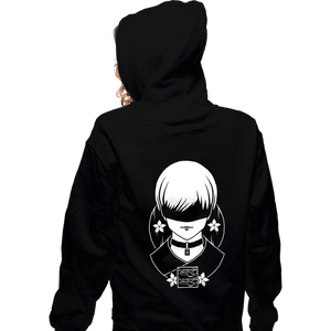 Shirts Zippered Hoodies, Unisex / Small / Black 9S