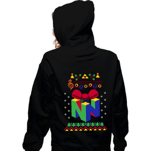 Daily_Deal_Shirts Zippered Hoodies, Unisex / Small / Black Ugly 64