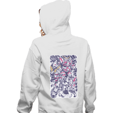 Load image into Gallery viewer, Shirts Zippered Hoodies, Unisex / Small / White Unicorn Gundam
