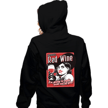 Load image into Gallery viewer, Shirts Zippered Hoodies, Unisex / Small / Black Dimitrescu Wine
