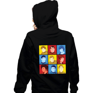Daily_Deal_Shirts Zippered Hoodies, Unisex / Small / Black The Original Series