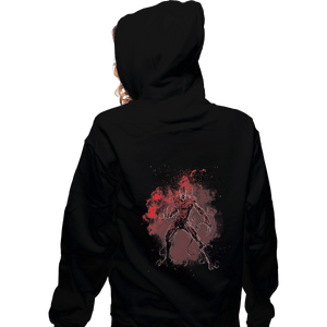 Shirts Zippered Hoodies, Unisex / Small / Black Carnage Art