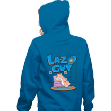 Load image into Gallery viewer, Secret_Shirts Zippered Hoodies, Unisex / Small / Royal Blue La-Z Guy
