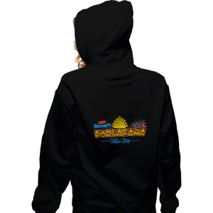 Daily_Deal_Shirts Zippered Hoodies, Unisex / Small / Black Bowlarama