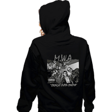 Load image into Gallery viewer, Daily_Deal_Shirts Zippered Hoodies, Unisex / Small / Black Monsters With Attitude
