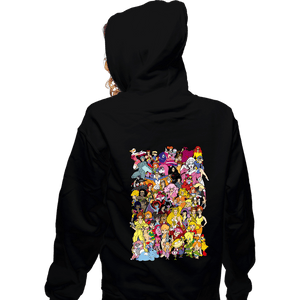 Daily_Deal_Shirts Zippered Hoodies, Unisex / Small / Black Saturday Morning Ladies