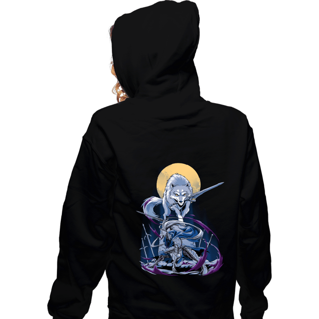 Daily_Deal_Shirts Zippered Hoodies, Unisex / Small / Black Artorias And Sif