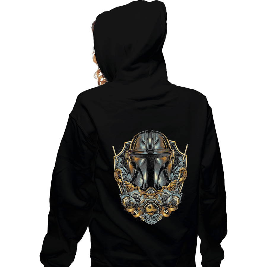 Shirts Zippered Hoodies, Unisex / Small / Black Emblem Of The Hunter