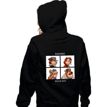 Load image into Gallery viewer, Daily_Deal_Shirts Zippered Hoodies, Unisex / Small / Black The Rangerz
