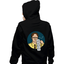 Load image into Gallery viewer, Secret_Shirts Zippered Hoodies, Unisex / Small / Black Assistant Number 1

