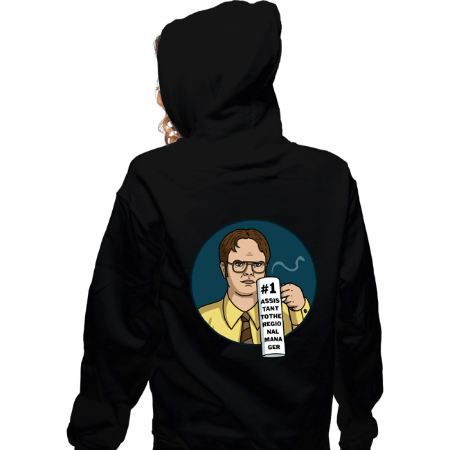 Secret_Shirts Zippered Hoodies, Unisex / Small / Black Assistant Number 1