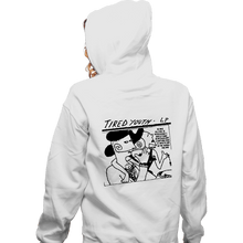 Load image into Gallery viewer, Shirts Zippered Hoodies, Unisex / Small / White Tired Youth

