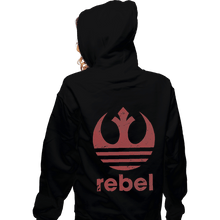 Load image into Gallery viewer, Shirts Zippered Hoodies, Unisex / Small / Black The Rebel Classic
