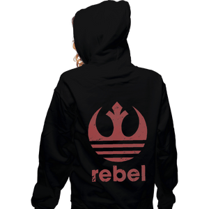 Shirts Zippered Hoodies, Unisex / Small / Black The Rebel Classic