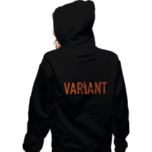 Load image into Gallery viewer, Secret_Shirts Zippered Hoodies, Unisex / Small / Black Classic Variant
