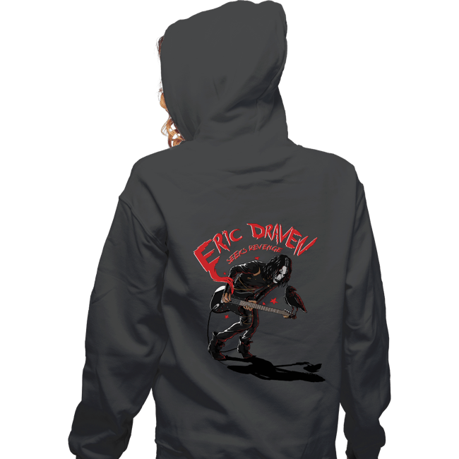 Secret_Shirts Zippered Hoodies, Unisex / Small / Dark Heather Eric Draven's Revenge