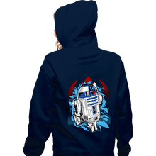 Load image into Gallery viewer, Shirts Zippered Hoodies, Unisex / Small / Navy R2 TAG2
