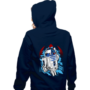 Shirts Zippered Hoodies, Unisex / Small / Navy R2 TAG2