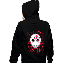 Load image into Gallery viewer, Secret_Shirts Zippered Hoodies, Unisex / Small / Black XIII
