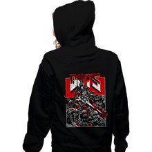 Load image into Gallery viewer, Daily_Deal_Shirts Zippered Hoodies, Unisex / Small / Black Doom Guts
