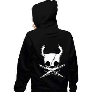 Shirts Zippered Hoodies, Unisex / Small / Black The Hollow Knight