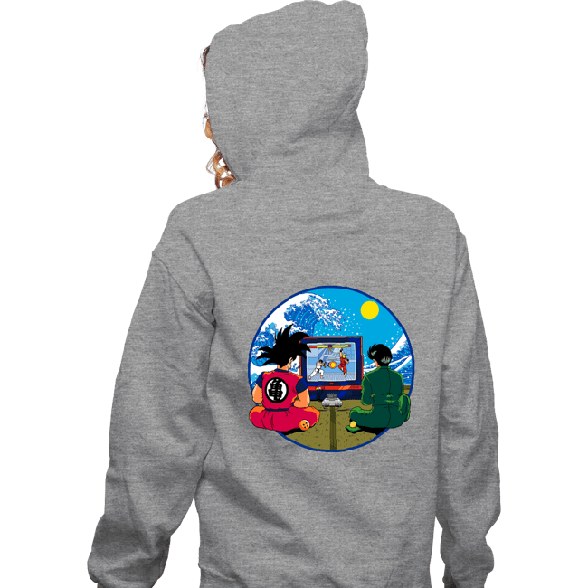 Daily_Deal_Shirts Zippered Hoodies, Unisex / Small / Sports Grey Rivals