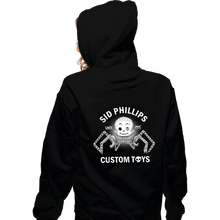 Load image into Gallery viewer, Daily_Deal_Shirts Zippered Hoodies, Unisex / Small / Black Custom Toys

