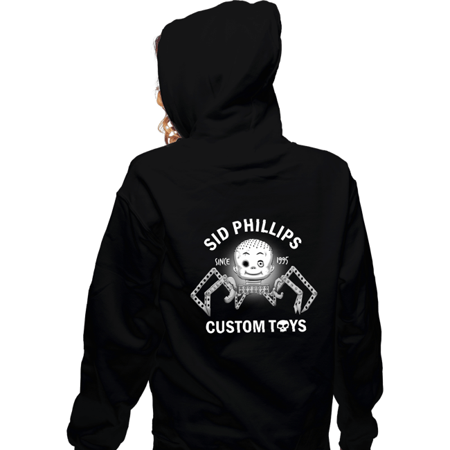 Daily_Deal_Shirts Zippered Hoodies, Unisex / Small / Black Custom Toys