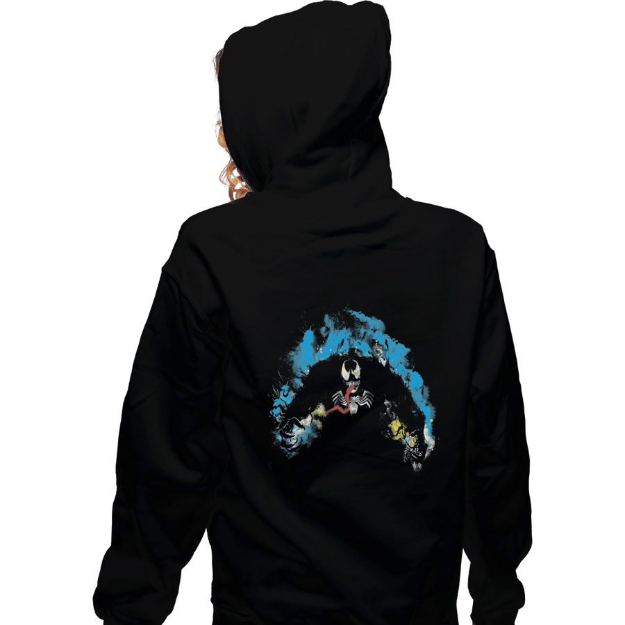 Shirts Zippered Hoodies, Unisex / Small / Black Venomous