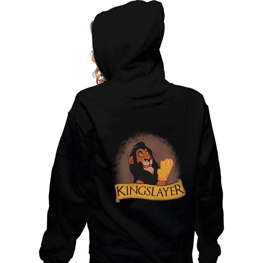 Shirts Zippered Hoodies, Unisex / Small / Black Kingslayer!