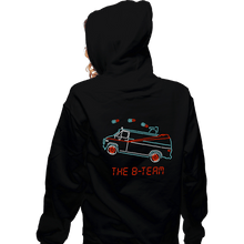 Load image into Gallery viewer, Shirts Zippered Hoodies, Unisex / Small / Black B-Team Van
