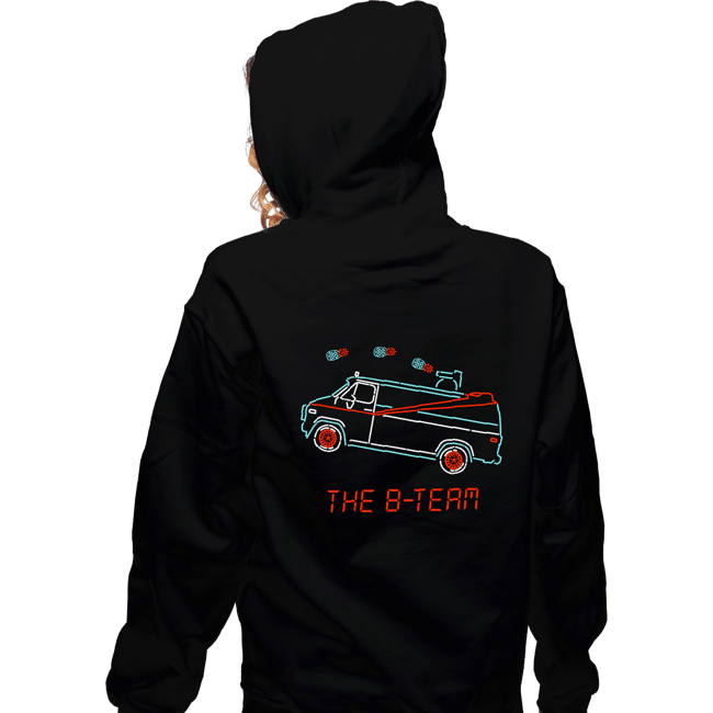 Shirts Zippered Hoodies, Unisex / Small / Black B-Team Van