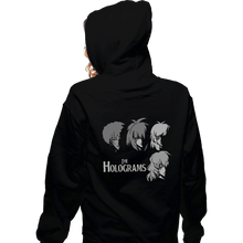 Load image into Gallery viewer, Secret_Shirts Zippered Hoodies, Unisex / Small / Black The Holograms Secret Sale
