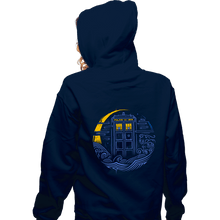 Load image into Gallery viewer, Secret_Shirts Zippered Hoodies, Unisex / Small / Navy Traveller
