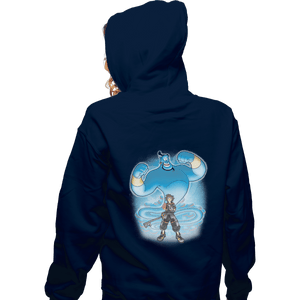 Shirts Zippered Hoodies, Unisex / Small / Navy Magical Invocation