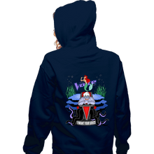 Load image into Gallery viewer, Secret_Shirts Zippered Hoodies, Unisex / Small / Navy I Want Your Voice
