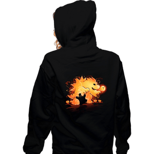 Daily_Deal_Shirts Zippered Hoodies, Unisex / Small / Black Super Dragon Evolution