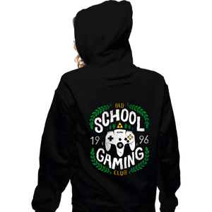 Shirts Zippered Hoodies, Unisex / Small / Black N64 Gaming Club