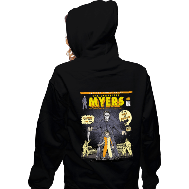 Secret_Shirts Zippered Hoodies, Unisex / Small / Black Shapeless Myers