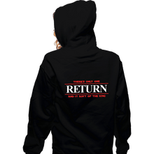 Load image into Gallery viewer, Daily_Deal_Shirts Zippered Hoodies, Unisex / Small / Black Only One Return
